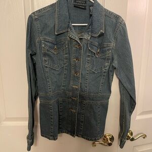 Liz Claiborne Stretch Denim Jacket